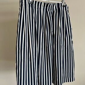 Striped Black and White Skirt
